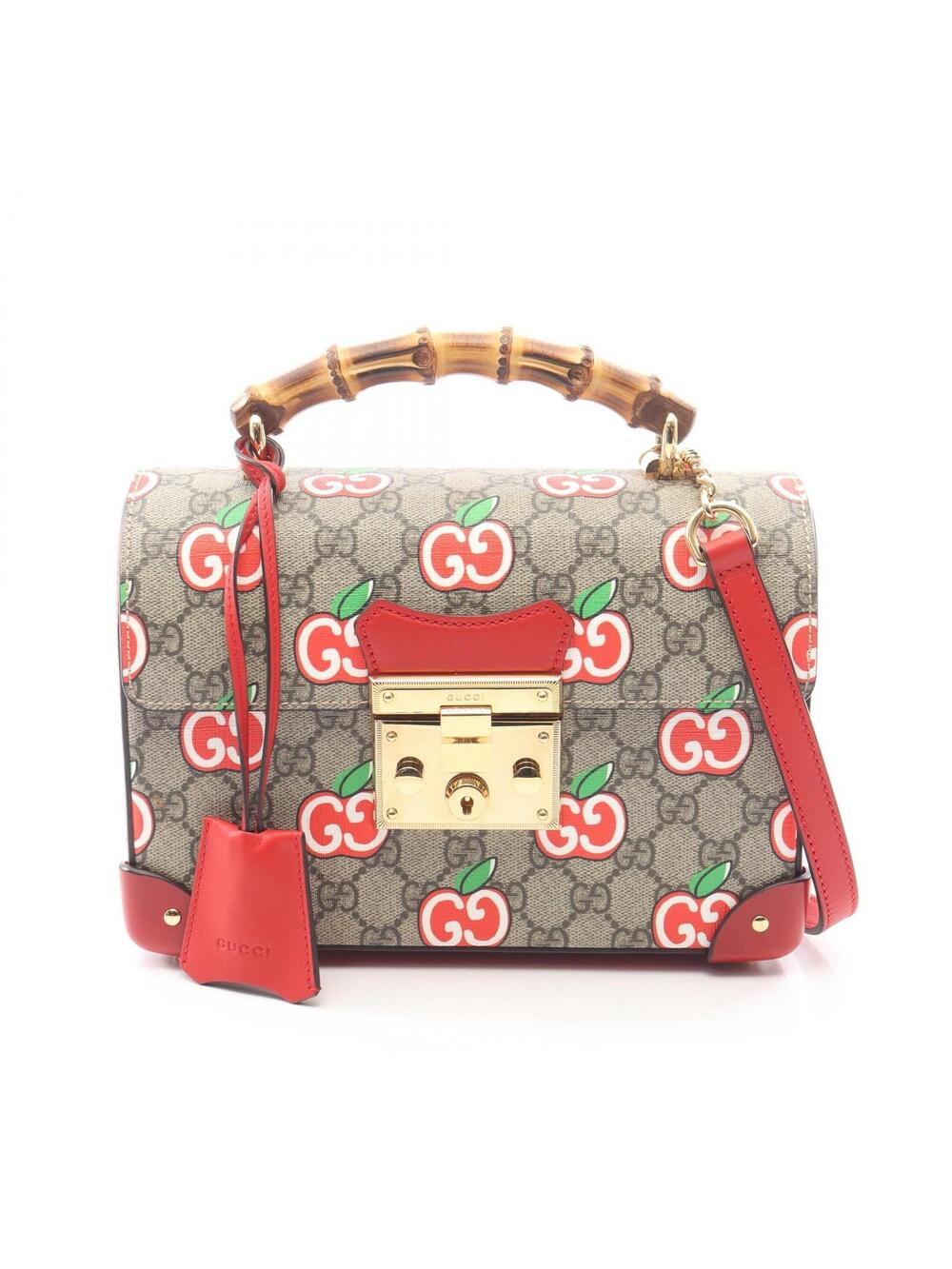 Gucci Gg Apple Small Bamboo Shoulder #304156G14B